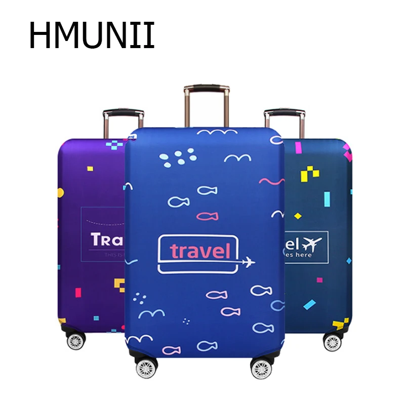 HMUNII Suitcase Travel Luggage Cover Elastic Dust Trolley Protection Cover Comfort And High Quality Fashion Travel Accessories
HMUNII Suitcase Travel Luggage Cover Elastic Dust Trolley Protection Cover Comfort And High Quality Fashion Travel Accessories