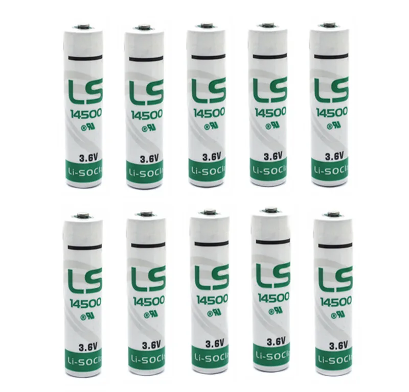 10PCS SAFT LS14500 ER14505 AA 3.6V 2450mAh lithium battery for facility equipment spare generic lithium battery
10PCS SAFT LS14500 ER14505 AA 3.6V 2450mAh lithium battery for facility equipment spare generic lithium battery