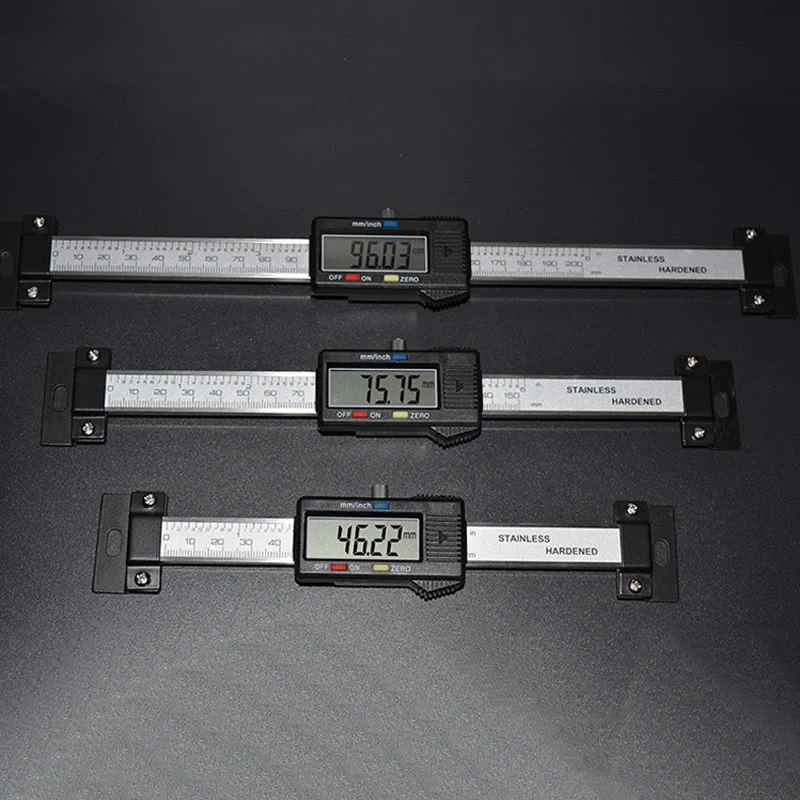 150mm Vernier Caliper Stainless Steel Digital Horizontal Scale Units Horizontal Electronic LCD Display Inch/MM Machinist Tools
150mm Vernier Caliper Stainless Steel Digital Horizontal Scale Units Horizontal Electronic LCD Display Inch/MM Machinist Tools