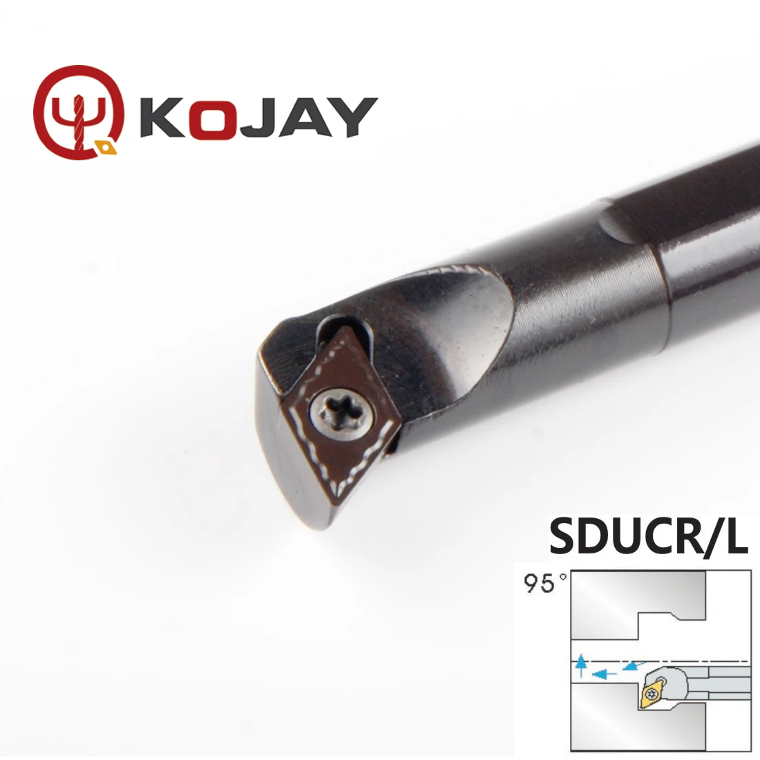 S08K S10K S12M S16Q-SDUCR07 indexable internal turning tool lathe cutter boring bar holder for DCMT0702 insert CNC machine
S08K S10K S12M S16Q-SDUCR07 indexable internal turning tool lathe cutter boring bar holder for DCMT0702 insert CNC machine
