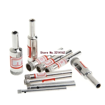 11Pcs 3-14mm Diamond Coated Core Saw Hole Drill Tool Set for Glass Marble Tiles 07NOV
11Pcs 3-14mm Diamond Coated Core Saw Hole Drill Tool Set for Glass Marble Tiles 07NOV