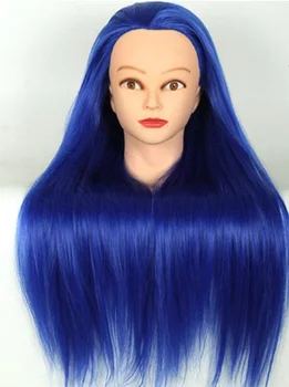 20" Blue Hair Mannequin Head For Wigs With Stand Female Wig Hairdress Doll Cosmetology Training Hairdressers Hair Model
20" Blue Hair Mannequin Head For Wigs With Stand Female Wig Hairdress Doll Cosmetology Training Hairdressers Hair Model