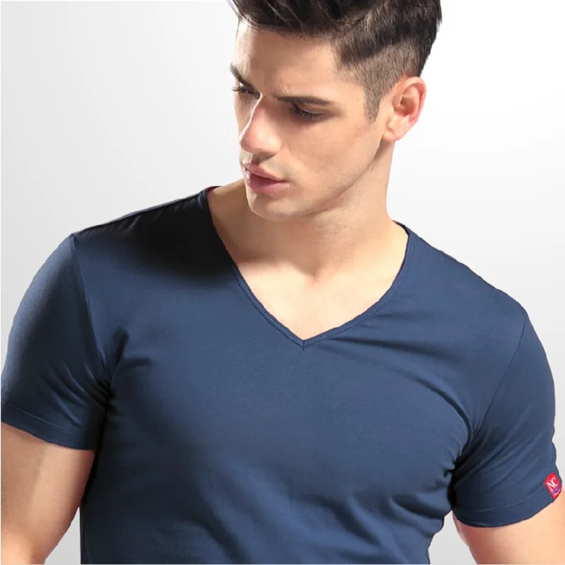 KEQI NACHUAN 2019 summer Hot Sale Cotton T shirt men's casual short sleeve T-shirts black/Gray/Denim Blue/white M-4XL HH012V-Y
KEQI NACHUAN 2019 summer Hot Sale Cotton T shirt men's casual short sleeve T-shirts black/Gray/Denim Blue/white M-4XL HH012V-Y