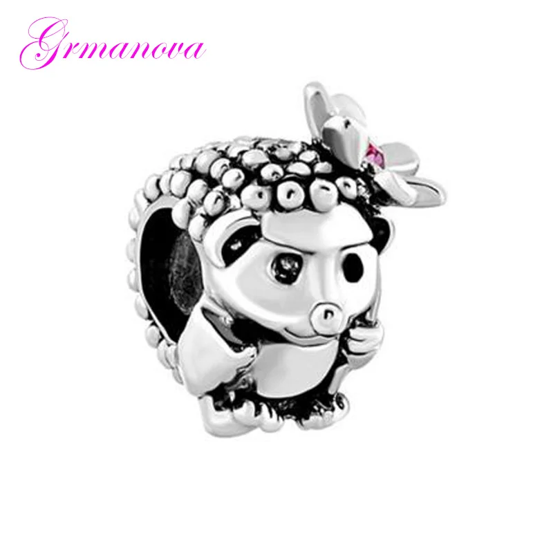 Animal charm cute hedgehog wear pollen crystal European charm beads Fit Pandora Necklace bracelet
Animal charm cute hedgehog wear pollen crystal European charm beads Fit Pandora Necklace bracelet