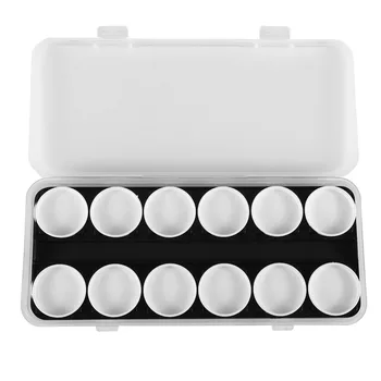 Nail Palette Paint Dish UV Gel Polish Painting Drawing Palette Color Pigment Holder Storage Cosmetic Case Nail Art Manicure Tool
Nail Palette Paint Dish UV Gel Polish Painting Drawing Palette Color Pigment Holder Storage Cosmetic Case Nail Art Manicure Tool