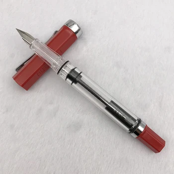 Lanbitou 1pc Red Fountain Ink Pen Transparent Hollow Out Clip Student Writing Pens 0.5mm 0.38mm for Choose School Stationery
Lanbitou 1pc Red Fountain Ink Pen Transparent Hollow Out Clip Student Writing Pens 0.5mm 0.38mm for Choose School Stationery
