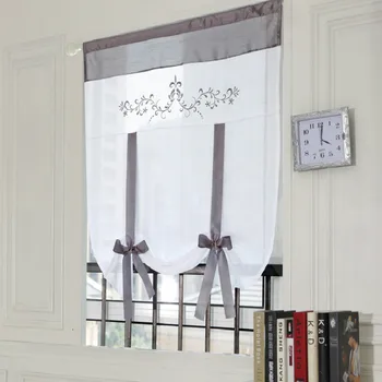 White Roman Curtain Tulle hot sell Coffee Curtain Kitchen Short Curtain grey Bowknot Small Curtain for Home decoration
White Roman Curtain Tulle hot sell Coffee Curtain Kitchen Short Curtain grey Bowknot Small Curtain for Home decoration