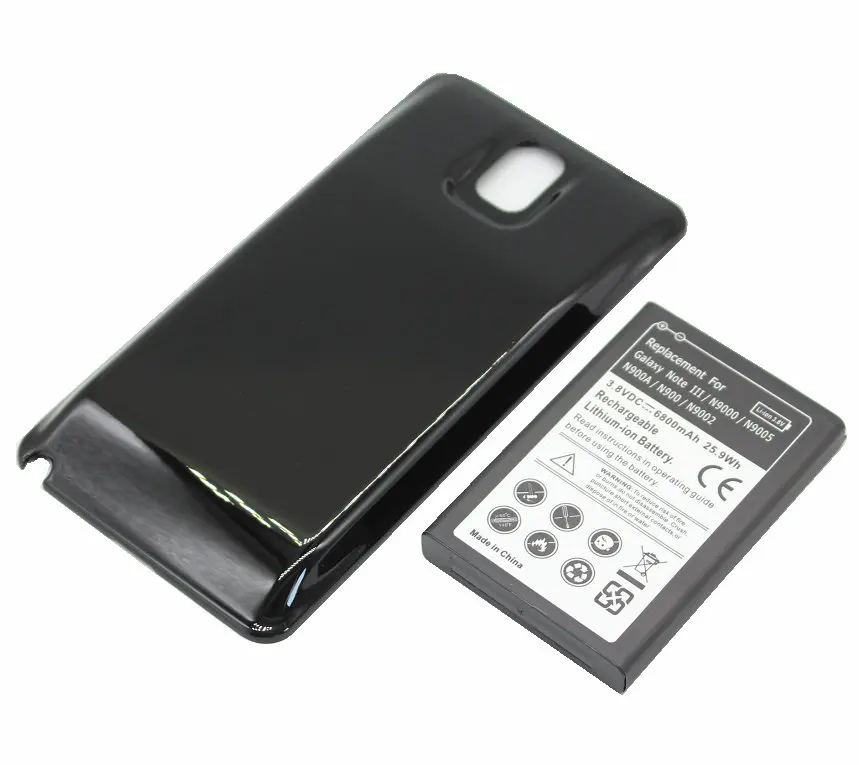 Ciszean 1x 6800mAh Note 3 Extended Battery + Back Cover For Samsung Galaxy Note III 3 N9000 N900 N900A N9002 N9005 N9006
Ciszean 1x 6800mAh Note 3 Extended Battery + Back Cover For Samsung Galaxy Note III 3 N9000 N900 N900A N9002 N9005 N9006