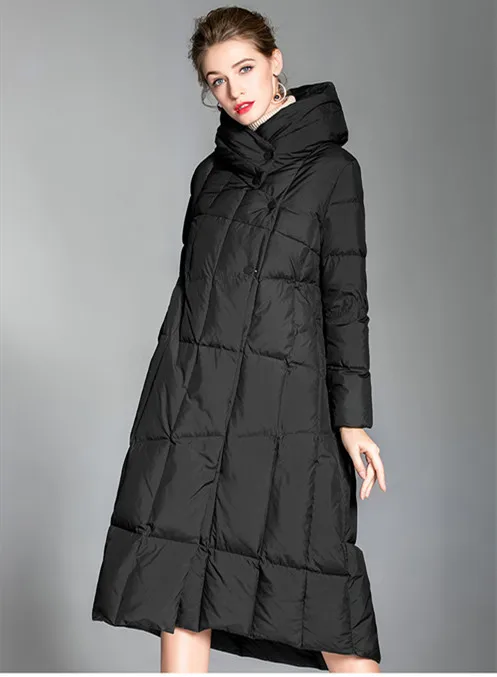 Brand Down Jacket 2019 Winter New Down Jacket Large Size Women's Down Jacket White Duck Down 90% Parka Women's Winter Jackets (9)