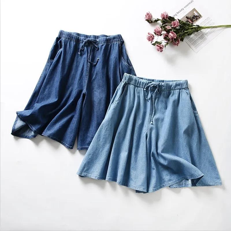 2018 new summer woman denim Pants loose maxi size M-7XL high waist solid jean trouser preppy style black Knee Leng pants casual
2018 new summer woman denim Pants loose maxi size M-7XL high waist solid jean trouser preppy style black Knee Leng pants casual