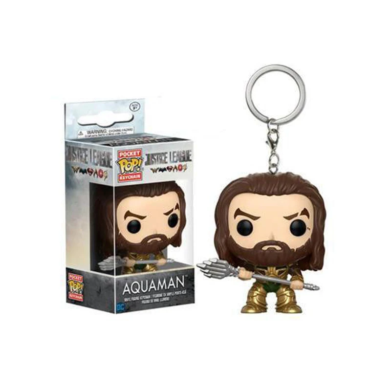 Funko POP DC Comics AQUAMAN figure pocket pop keychain pvc Action Figures Collection Model Toys for children with Retail Box
Funko POP DC Comics AQUAMAN figure pocket pop keychain pvc Action Figures Collection Model Toys for children with Retail Box