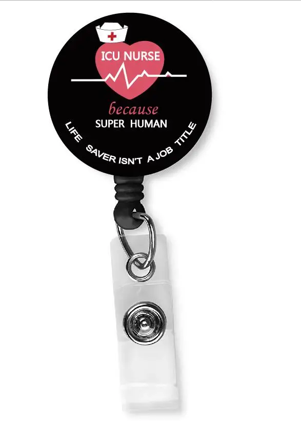 ICU Nurse Life Saver Isn't A Job Title Black with Alligator Clip Nurse Badge ID Card Name Tag Custom Badge Holder Nurse Decorat
ICU Nurse Life Saver Isn't A Job Title Black with Alligator Clip Nurse Badge ID Card Name Tag Custom Badge Holder Nurse Decorat
