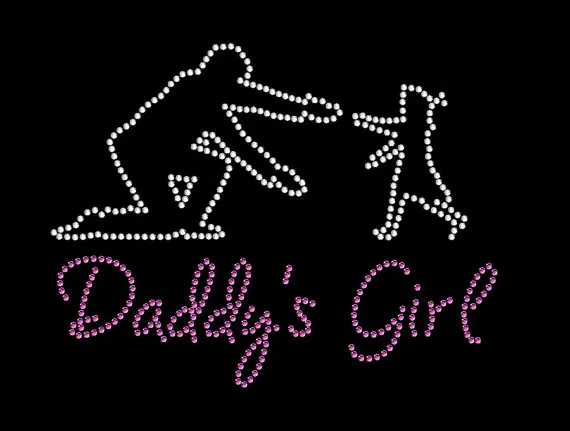 2pc/lot Daddys Girl Rhinestone Transfer applique patches sticker Hotfix iron on crystal transfers design iron on patches
2pc/lot Daddys Girl Rhinestone Transfer applique patches sticker Hotfix iron on crystal transfers design iron on patches