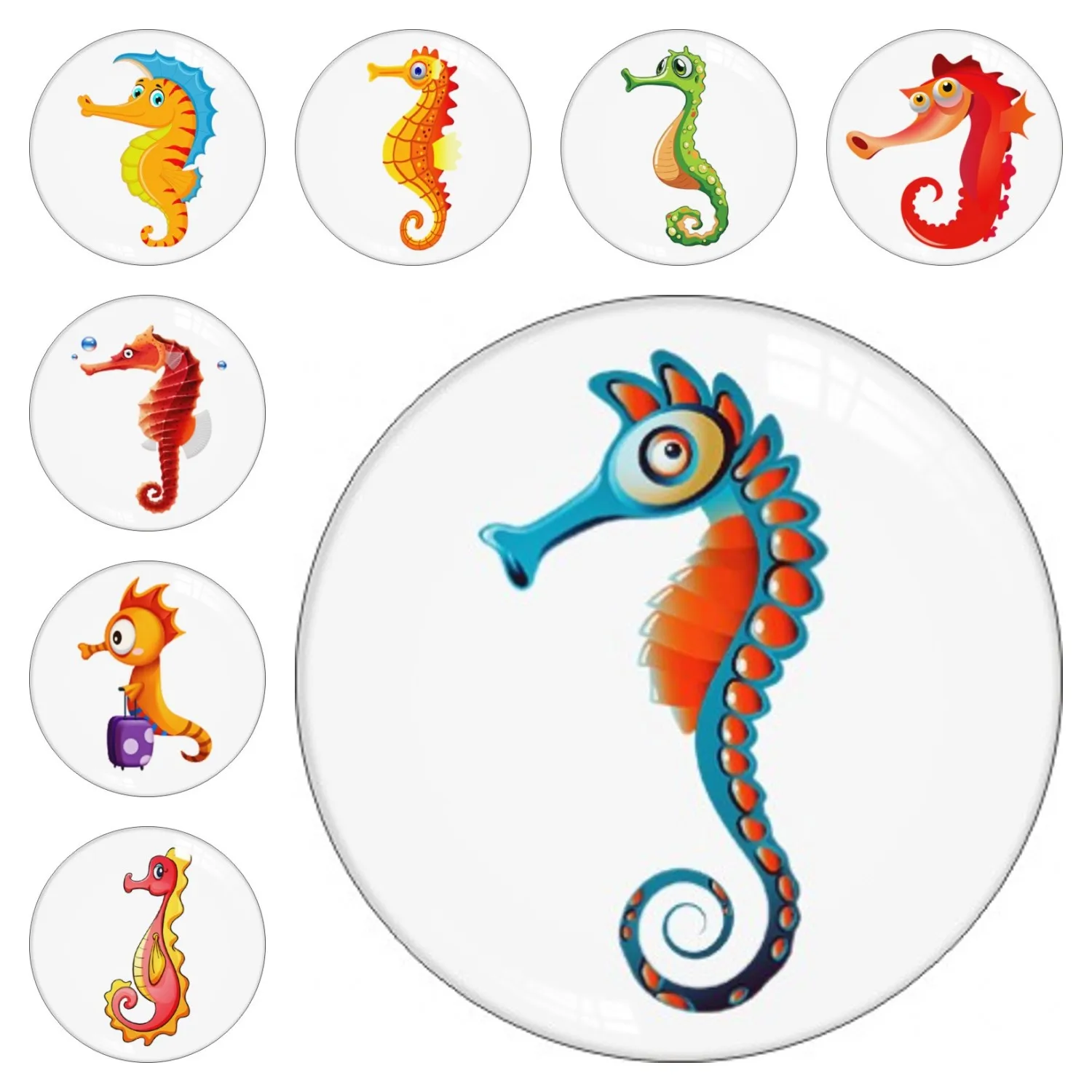 Cartoon Seahorse Handmade 10mm 12mm 14mm 16mm 18mm 20mm 25mm 30mm Round Photo Glass Cabochon Dome Flat Back Jewelry Making
Cartoon Seahorse Handmade 10mm 12mm 14mm 16mm 18mm 20mm 25mm 30mm Round Photo Glass Cabochon Dome Flat Back Jewelry Making
