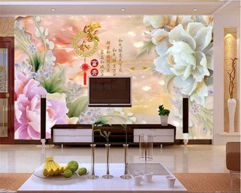 beibehang wallpaper 3d Home and rich jade carving peony lilies photo mural wallpaper tv backdrop wallpaper for walls 3 d
beibehang wallpaper 3d Home and rich jade carving peony lilies photo mural wallpaper tv backdrop wallpaper for walls 3 d