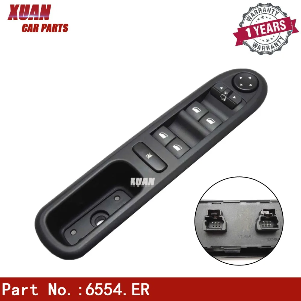 XUAN High Quality Power Window Switch Front Left For Peugeot 407 SW 6554.ER 96468704XT 6554ER 6554 ER 2004-2010
XUAN High Quality Power Window Switch Front Left For Peugeot 407 SW 6554.ER 96468704XT 6554ER 6554 ER 2004-2010
