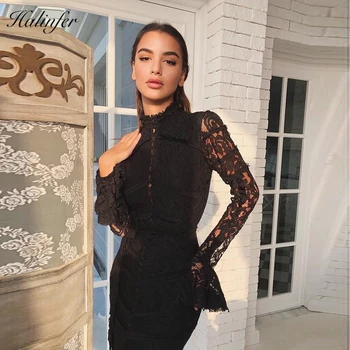 Halinfer 2019 New Fashion Sexy women dress lace Turtleneck Butterfly Sleeve dress elegant celebrity party dresses vestidos
Halinfer 2019 New Fashion Sexy women dress lace Turtleneck Butterfly Sleeve dress elegant celebrity party dresses vestidos