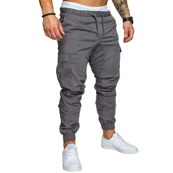 Brand Male New Fashion 2018 Slim Solid Color Pocket Decoration Men Casual Pants Man Trousers Designer Mens Joggers
Brand Male New Fashion 2018 Slim Solid Color Pocket Decoration Men Casual Pants Man Trousers Designer Mens Joggers