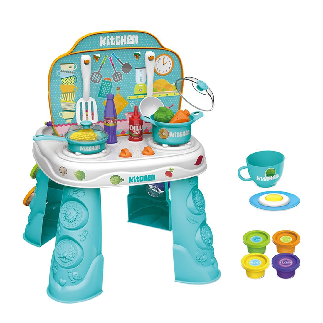 Children DIY Colored Clay Kit Handmade Modeling Clay Table Toy Set Educational Toys Colorful Plasticine - Tableware Ice Cream
Children DIY Colored Clay Kit Handmade Modeling Clay Table Toy Set Educational Toys Colorful Plasticine - Tableware Ice Cream