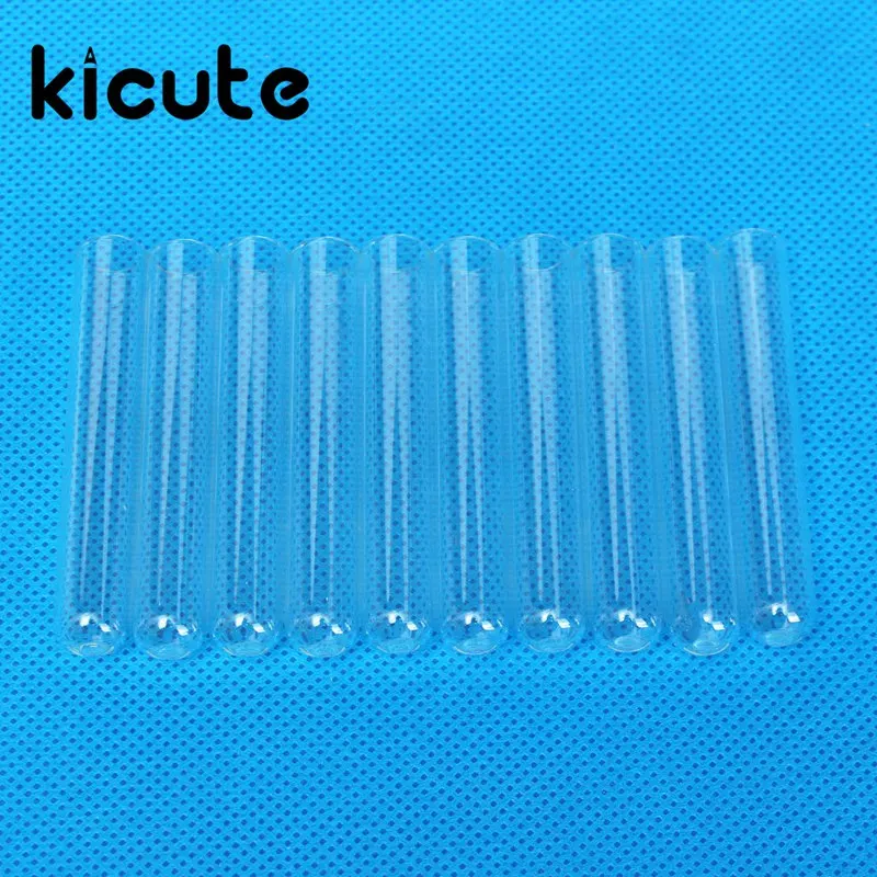 Kicute 10pcs/set 12x75mm Glass Transparent Borosilicate Test Tubes 6ml U Shape Bottom Laboratory School Educational Supplies
Kicute 10pcs/set 12x75mm Glass Transparent Borosilicate Test Tubes 6ml U Shape Bottom Laboratory School Educational Supplies
