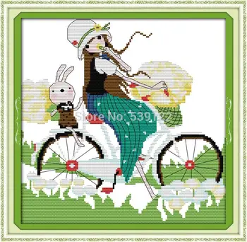 In Love Feeling DIY Needlework DMC Counted Cross Stitch Kit 11CT 14CT Sets For Embroidery Knitting Needles Patchwork Crafts
In Love Feeling DIY Needlework DMC Counted Cross Stitch Kit 11CT 14CT Sets For Embroidery Knitting Needles Patchwork Crafts