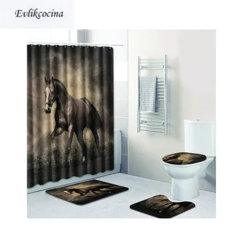 Free Shipping 4pcs Classic Horse Banyo Paspas Bathroom Carpet Toilet U Bath Mat Set Non Slip Tapis Salle De Bain Alfombra Bano
Free Shipping 4pcs Classic Horse Banyo Paspas Bathroom Carpet Toilet U Bath Mat Set Non Slip Tapis Salle De Bain Alfombra Bano
