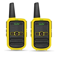 

ML1 2pcs WLN KD-C52 MINI Handheld Transceiver KD C52 Two Way Radio Ham Radio Station Walkie Talkie for Gift Kids Children