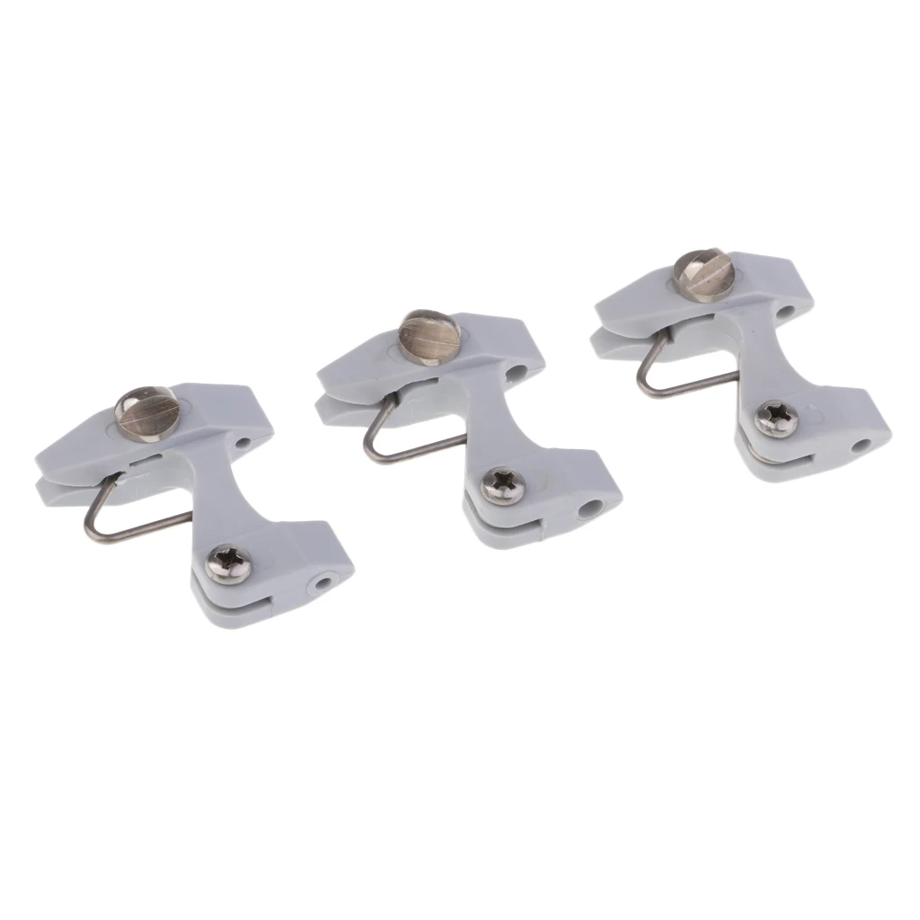 3pcs 3.7x3.5cm Metal Clip Line Release Downrigger Outrigger Release Clips Kite Power Grip