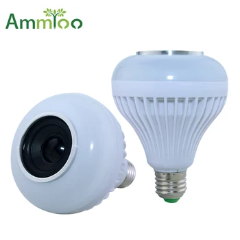 Wireless Bluetooth LED Speaker Nightlight E27 AC 110V 220V RGBW Music Playing Bulb Light Lamp Night light With 24 Key Controller 
Wireless Bluetooth LED Speaker Nightlight E27 AC 110V 220V RGBW Music Playing Bulb Light Lamp Night light With 24 Key Controller