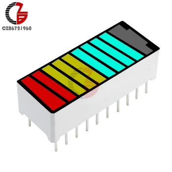 10Pcs 10 Digit RGBY LED Digital Tube Display Battery Capacity Indicator Ultra Bright Red Green Blue Yellow RGB for Arduino
10Pcs 10 Digit RGBY LED Digital Tube Display Battery Capacity Indicator Ultra Bright Red Green Blue Yellow RGB for Arduino