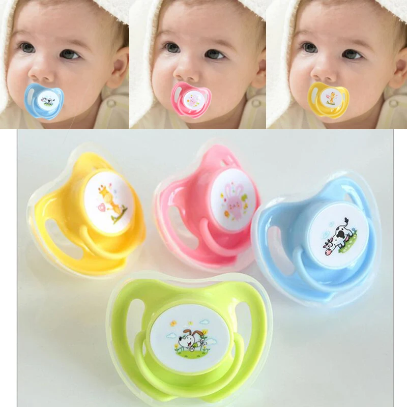 Dummy Teeth Baby Boy Girl Lovely Cute Pacifier Orthodontic Soother Nipples B