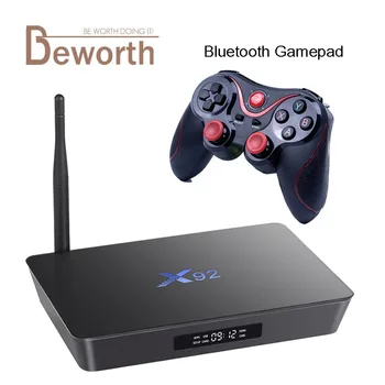 

X92 3GB RAM 32GB Amlogic S912 Octa Core Android 7.1.2 Smart TV Box 2.4/5.8G Wifi 4K 3D H.265 Set Top Box Media Player PK X96 M8S