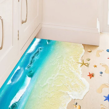 PVC Wallpapers Creative Aesthetic 3D Beach sticker Bedroom Ground Kindergarten Living Room Decorative Stickers Can Be Removed
PVC Wallpapers Creative Aesthetic 3D Beach sticker Bedroom Ground Kindergarten Living Room Decorative Stickers Can Be Removed