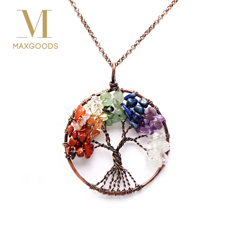 1Pcs Handmade Tree of Life Natural Stone Pendant Necklace Vintage Opal Reiki Healing Crystal Choker Necklace for Women Nice Gift
1Pcs Handmade Tree of Life Natural Stone Pendant Necklace Vintage Opal Reiki Healing Crystal Choker Necklace for Women Nice Gift