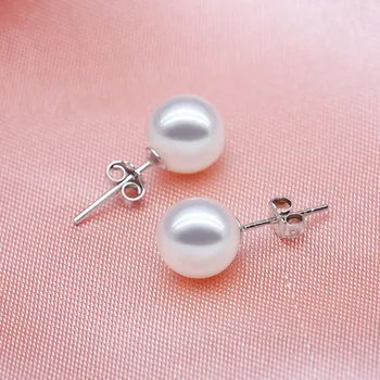 Eternal wedding Women Gift word 925 Sterling real Jasmine natural pearl earrings bare bead carefully round flawless super
Eternal wedding Women Gift word 925 Sterling real Jasmine natural pearl earrings bare bead carefully round flawless super