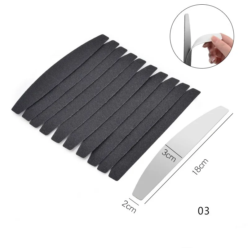 2019 New Professional Gel Nail File Set Double Sided Beauty Care Nail File 100/180 Grit Replacable Nail Buffer Buffing Files F11
2019 New Professional Gel Nail File Set Double Sided Beauty Care Nail File 100/180 Grit Replacable Nail Buffer Buffing Files F11