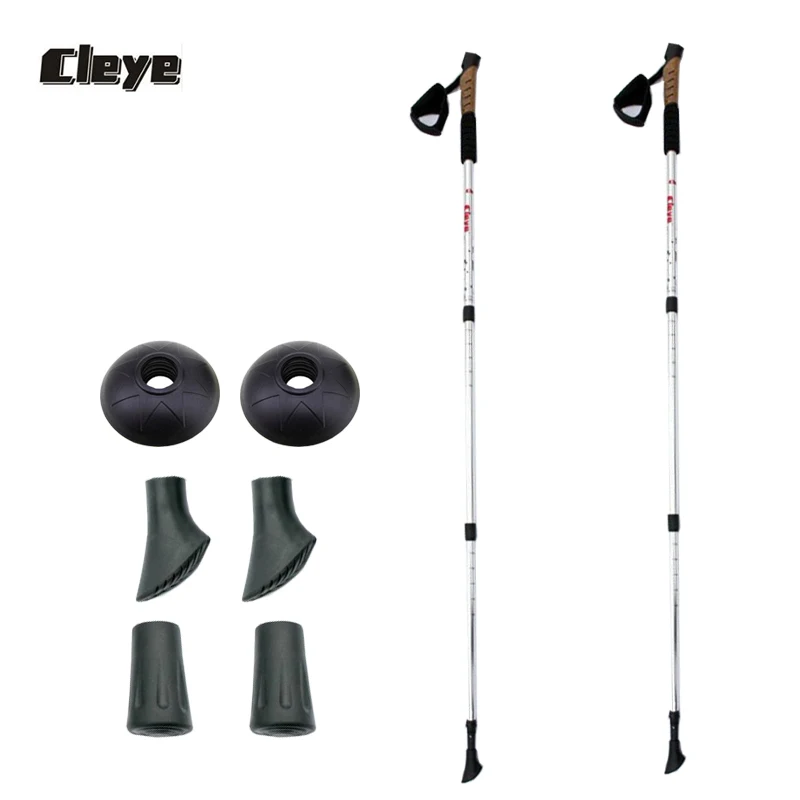 JoShock CLEYE Outdoor Products Cork Straight Grip Handle Trekking Poles/Sticks. Ultralight Aluminum Alloy Material.
JoShock CLEYE Outdoor Products Cork Straight Grip Handle Trekking Poles/Sticks. Ultralight Aluminum Alloy Material.