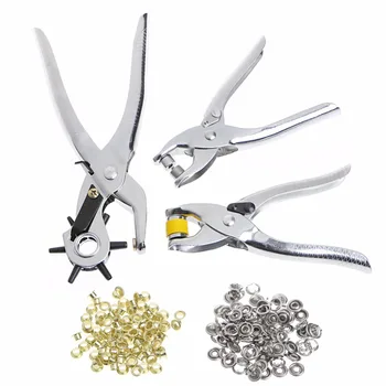 OOTDTY 3Pcs/Set Leather Hole Punch Repair Tool Eyelets Grommets + Pliers Kit Hand Tools
OOTDTY 3Pcs/Set Leather Hole Punch Repair Tool Eyelets Grommets + Pliers Kit Hand Tools