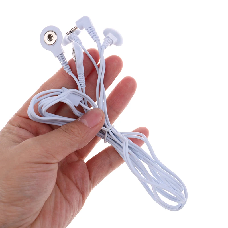 Electrode Wire Plug 2.5mm/3.5mm 4 /2 Buttons Electrode Lead Wires Connecting Cables for Digital TENS Therapy Machine Massager
Electrode Wire Plug 2.5mm/3.5mm 4 /2 Buttons Electrode Lead Wires Connecting Cables for Digital TENS Therapy Machine Massager