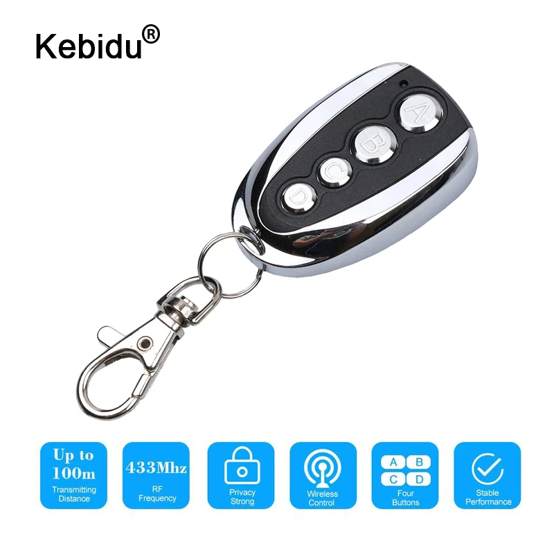 kebidu Mini 4 Channel Remote Control 433.92MHz ABCD Key Control Duplicator Rolling Code for Car for Home
kebidu Mini 4 Channel Remote Control 433.92MHz ABCD Key Control Duplicator Rolling Code for Car for Home