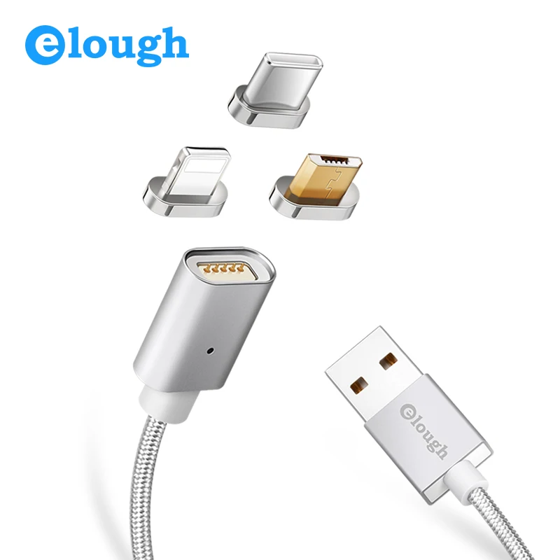 Elough E04 3 in 1 Mult Magnetic Cable For iPhone Samsung Xiaomi Fast Charging Magnet Charger Micro USB Type C Phone USB Cable
Elough E04 3 in 1 Mult Magnetic Cable For iPhone Samsung Xiaomi Fast Charging Magnet Charger Micro USB Type C Phone USB Cable