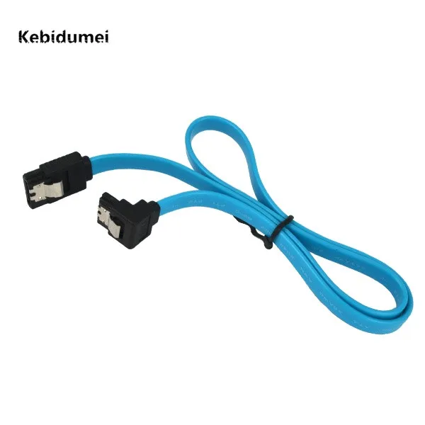 Прямой кабель Kebidumei 6 Гбит/с 30 см 50 SATA 3 0 III плоский для передачи данных