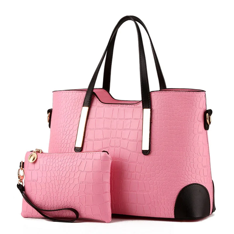 Women Handbag Vintage Messenger Bags Shoulder Handbag Women Top-Handle Crocodile Pattern Composite Bag Purse Wallet Leather
Women Handbag Vintage Messenger Bags Shoulder Handbag Women Top-Handle Crocodile Pattern Composite Bag Purse Wallet Leather