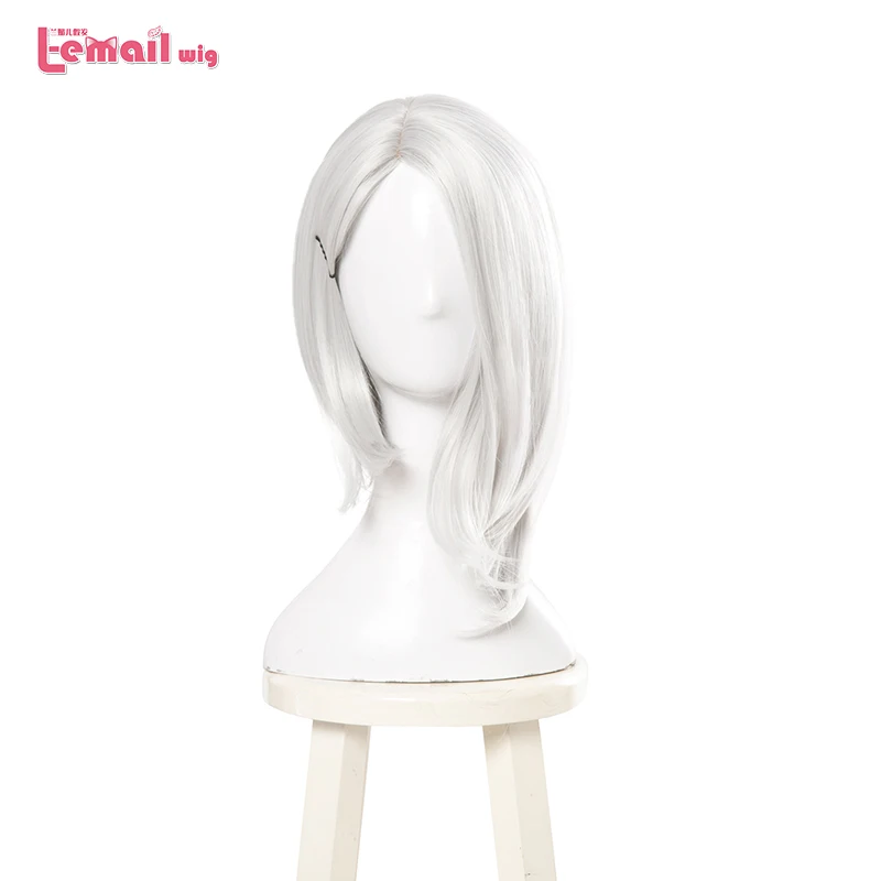 L-email wig Game OW Ashe Cosplay Wigs Sliver White Color Medium Straight Cosplay Wig Heat Resistant Synthetic Hair Perucas Women
L-email wig Game OW Ashe Cosplay Wigs Sliver White Color Medium Straight Cosplay Wig Heat Resistant Synthetic Hair Perucas Women