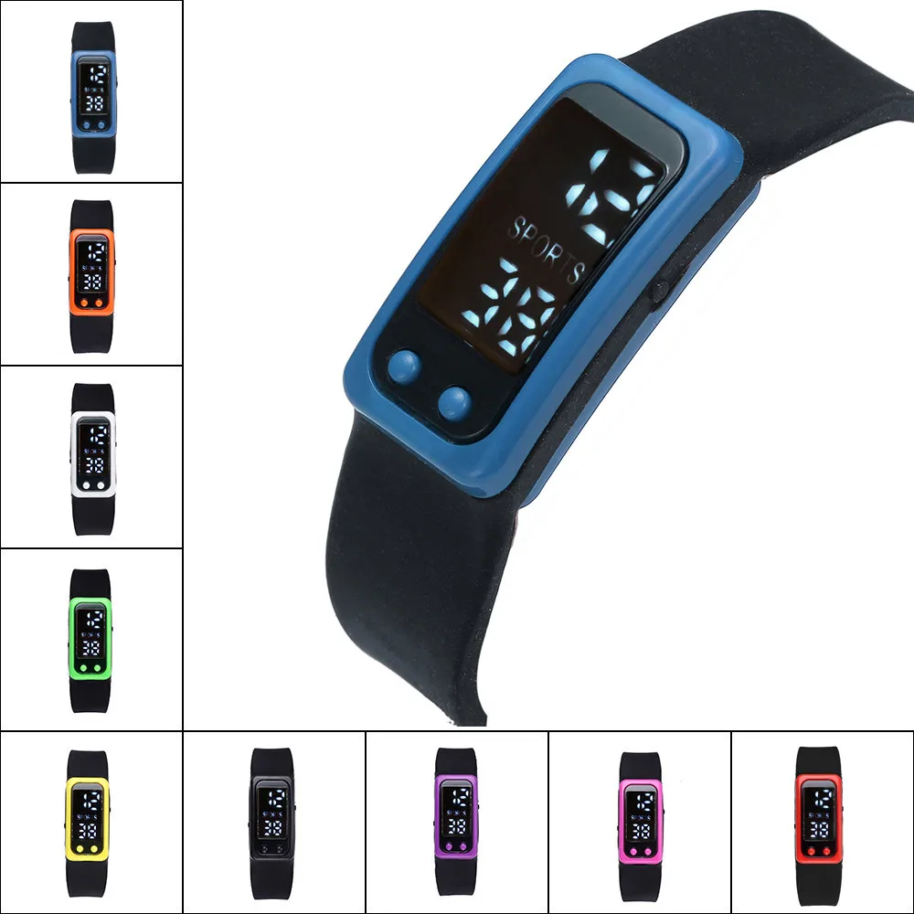 Digital LCD Silicone Wirstband Pedometer Run Step Walking Distance Calorie Counter Wrist Women Men Sport Watch Bracelet 30X
Digital LCD Silicone Wirstband Pedometer Run Step Walking Distance Calorie Counter Wrist Women Men Sport Watch Bracelet 30X