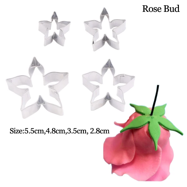 Rose Petals Veiners & Cutter Meridians Sugarflower Wafer Paper GumPaste Clay Fondant Mould Cake Decorating Tools cs365 HTBUQrbfbgKjSZKqyEgFXaE
