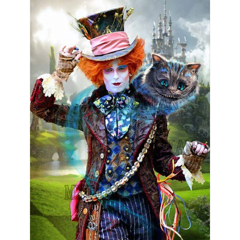 5D Diy Diamond Painting Alice Wonderland Full square/round Diamond Embroidery Diamond Mosaic Cross Stitch Cat Needlework Gift
5D Diy Diamond Painting Alice Wonderland Full square/round Diamond Embroidery Diamond Mosaic Cross Stitch Cat Needlework Gift