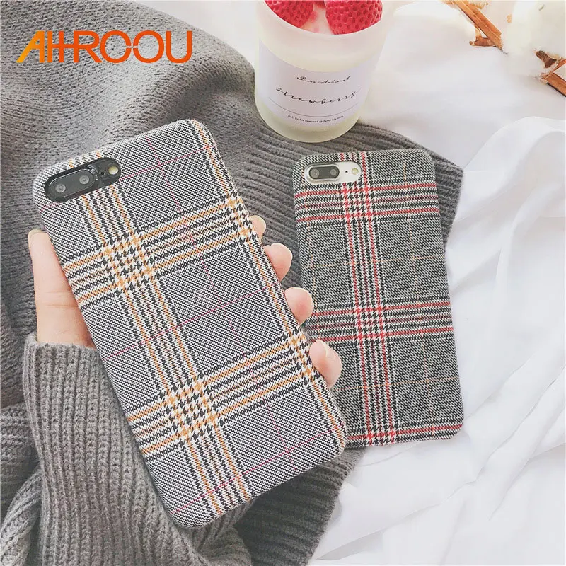 AHHROOU Soft TPU Case For iPhone 7 8 7/8 plus Case Ultra-thin Canvas Silicone Phone Cases For iPhone 6 6S Plus For iPhone X
AHHROOU Soft TPU Case For iPhone 7 8 7/8 plus Case Ultra-thin Canvas Silicone Phone Cases For iPhone 6 6S Plus For iPhone X