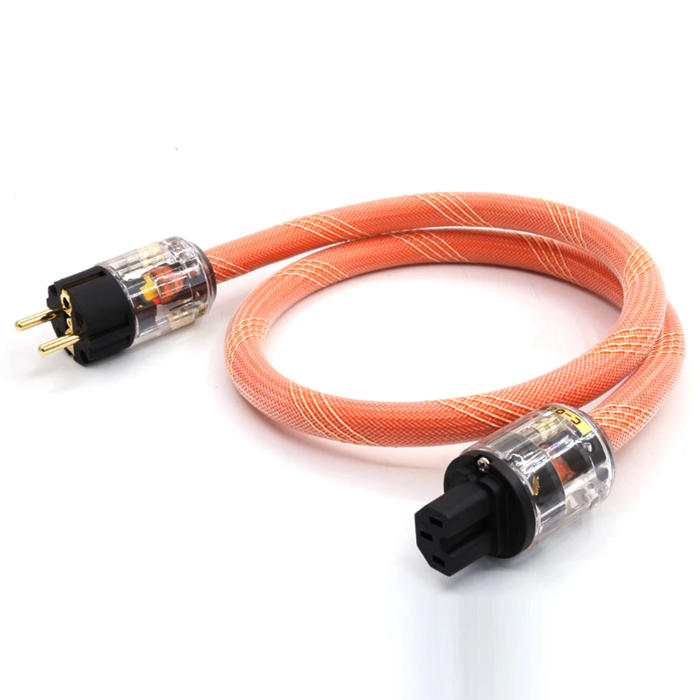 Hifi audio Linn K800 5N OCC AC Power Cord Cable P-029E EU power plug c-029 Iec connector power Cable
Hifi audio Linn K800 5N OCC AC Power Cord Cable P-029E EU power plug c-029 Iec connector power Cable