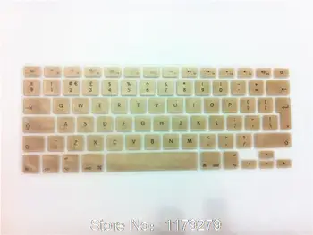 European English Keyboard Cover golden Silicone Skin Protector for MacBook Pro 13 15 17 For Macbook Air 13 Retina 13 15 Euro
European English Keyboard Cover golden Silicone Skin Protector for MacBook Pro 13 15 17 For Macbook Air 13 Retina 13 15 Euro